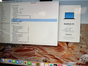 MacBook Air 13 2022 M2 8GB 256GB Pre-owned