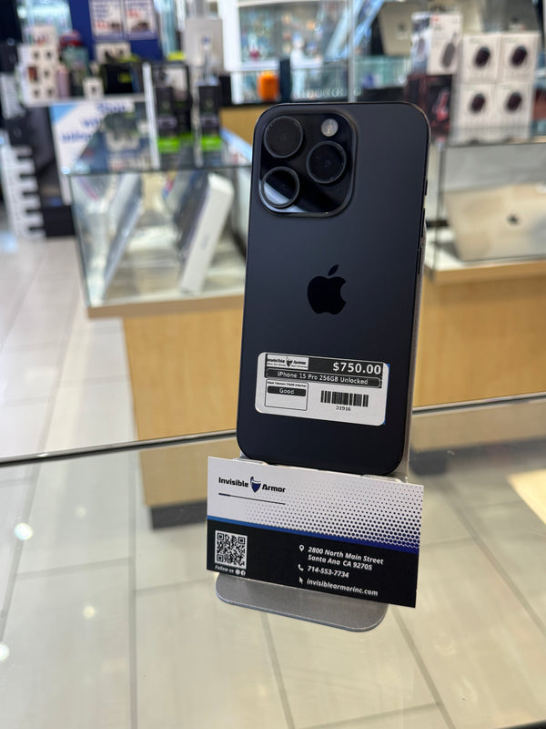 iPhone 15 Pro 256GB Unlocked Pre-owned