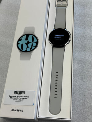 Samsung Watch 6 40mm Bluetooth Pre-owned