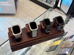 Stainless Steel Band Case for Apple Watch 49mm (Black)