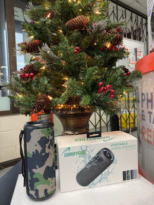 Worry Free Gadgets Bluetooth Speaker Camo WQ29