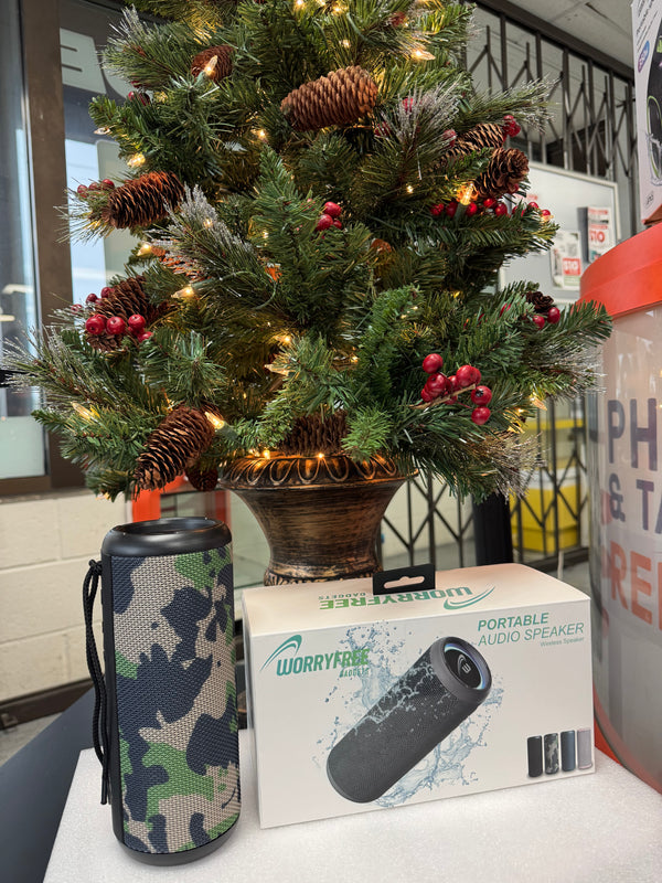 Worry Free Gadgets Bluetooth Speaker Camo WQ29