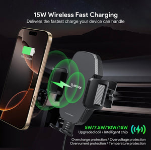 Vent Bracket Wireless Fast Charging Air Vent Clip