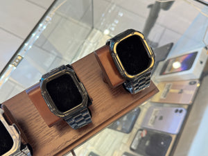 Stainless Steel Band Case for Apple Watch 49mm (Black)