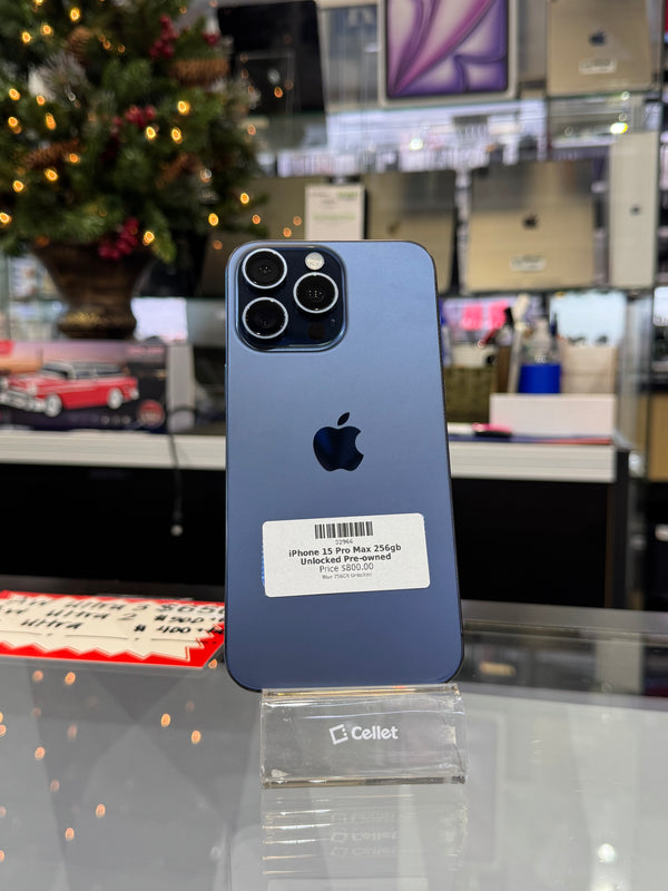 iPhone 15 Pro Max 256gb Unlocked Pre-owned