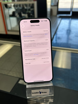 iPhone 15 Pro 256GB Unlocked Pre-owned