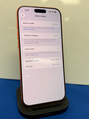 iPhone 17 Pro Max 256GB Unlocked Pre-owned